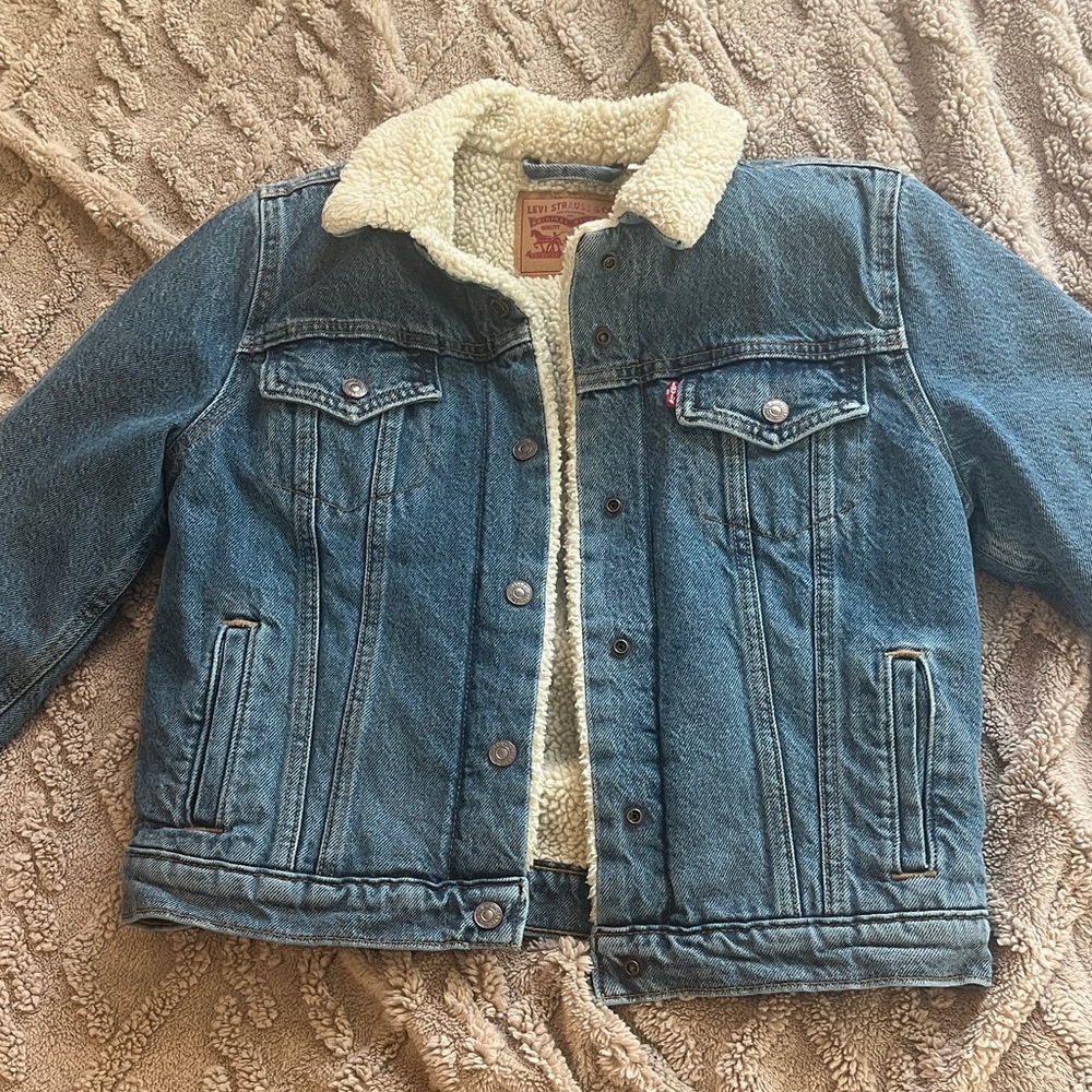Levi's Denim Sherpa Jacket